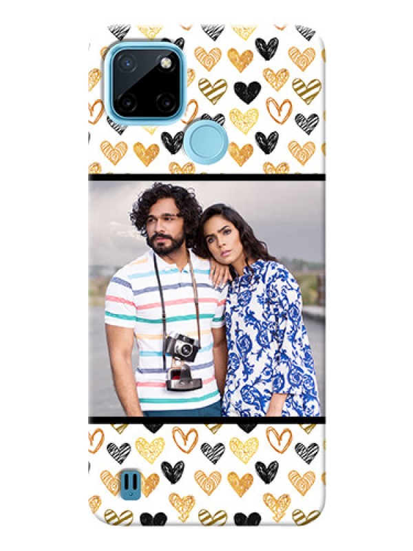 Custom Realme C21Y Personalized Mobile Cases: Love Symbol Design