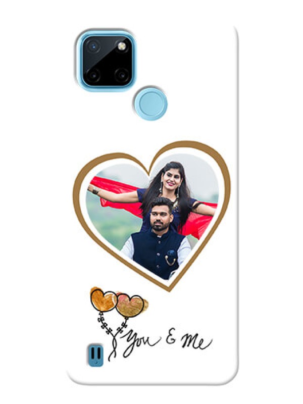 Custom Realme C21Y customized phone cases: You & Me Design