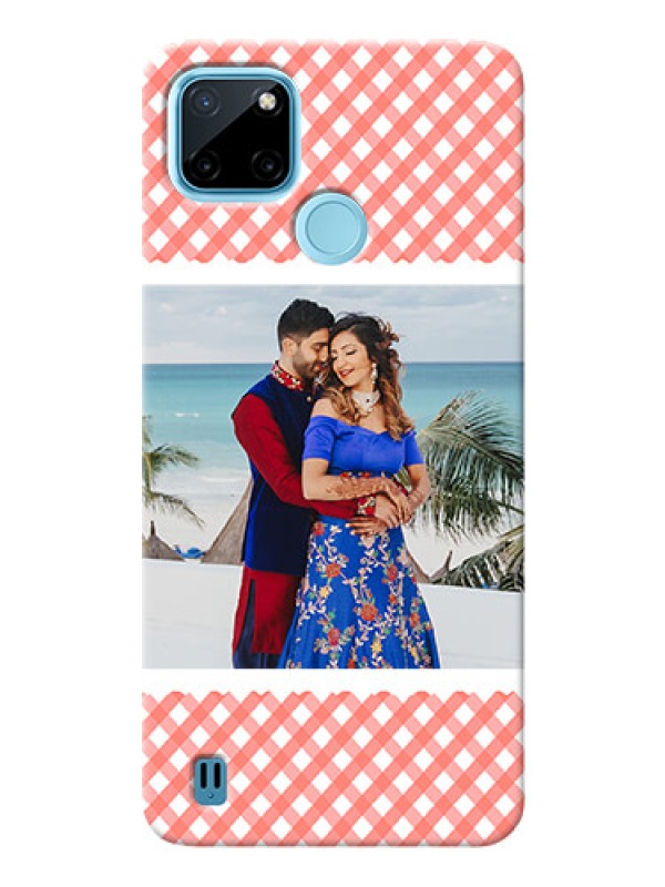 Custom Realme C21Y custom mobile cases: Pink Pattern Design