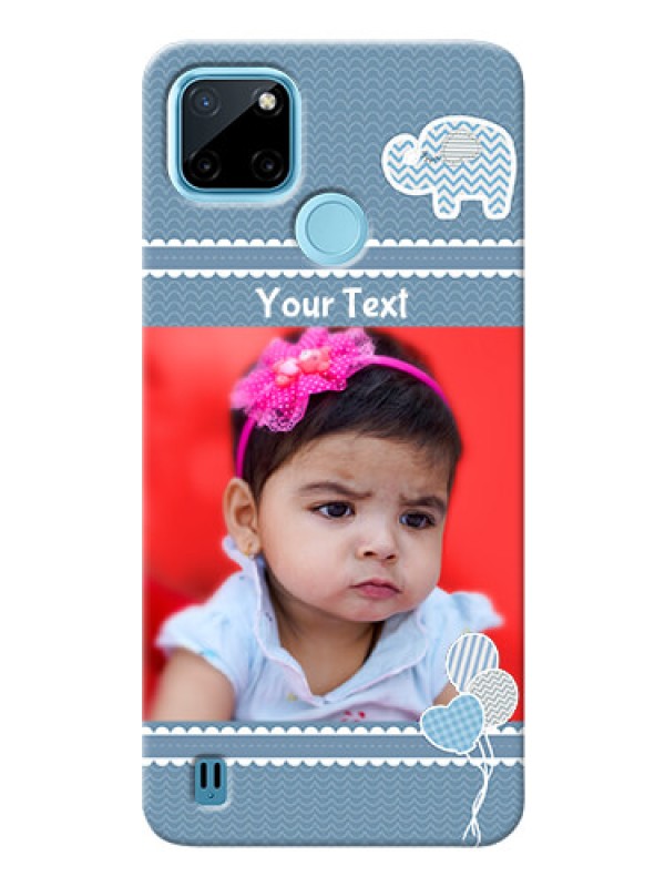Custom Realme C21Y Custom Phone Covers with Kids Pattern Design