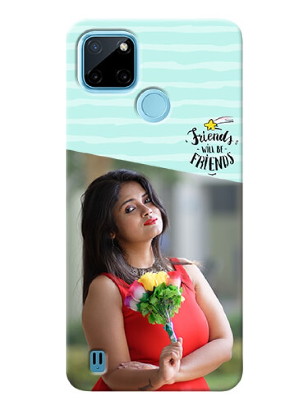 Custom Realme C21Y Mobile Back Covers: Friends Picture Icon Design