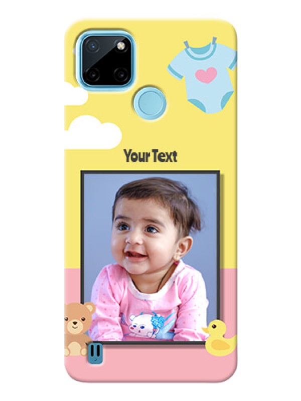 Custom Realme C21Y Back Covers: Kids 2 Color Design