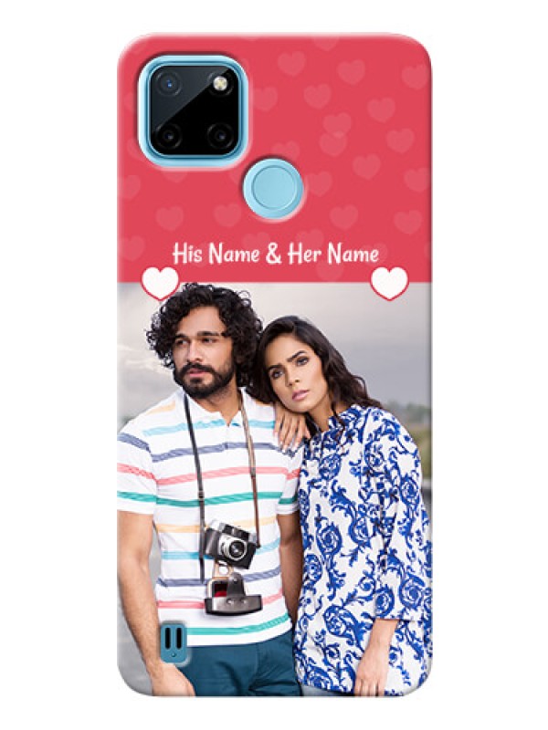 Custom Realme C21Y Mobile Cases: Simple Love Design
