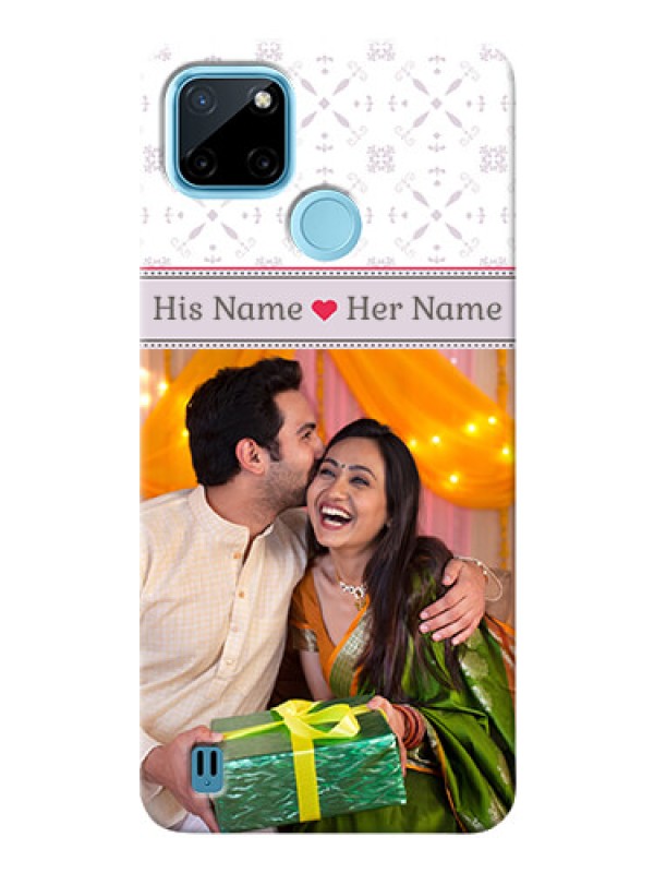 Custom Realme C21Y Phone Cases with Photo and Ethnic Design