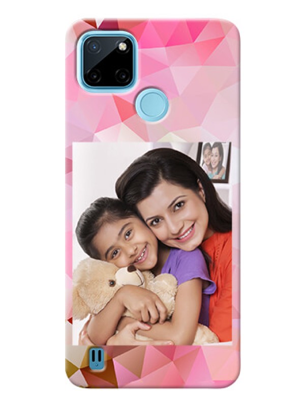 Custom Realme C21Y Personalized Phone Covers: Abstract Triangle Design