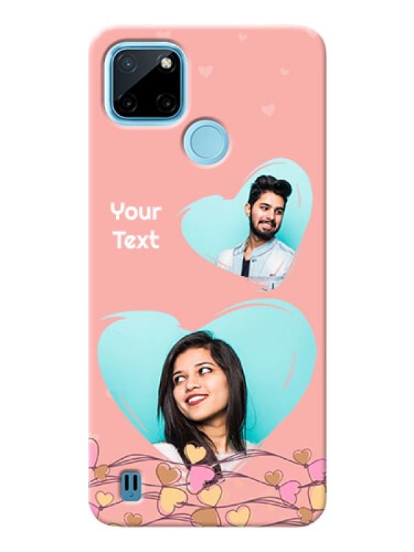Custom Realme C21Y customized phone cases: Love Doodle Design
