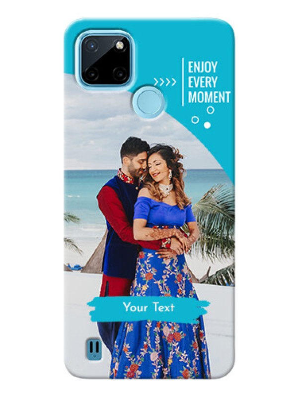 Custom Realme C21Y Personalized Phone Covers: Happy Moment Design