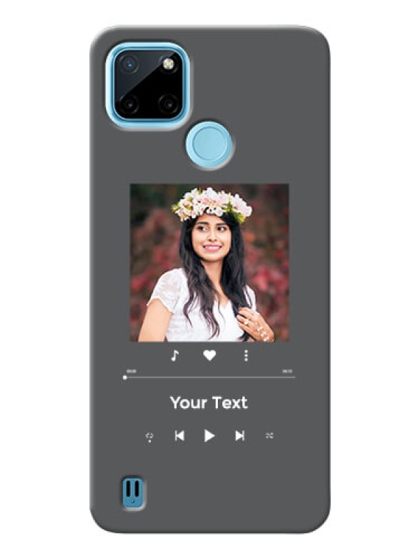 Custom Realme C21Y Custom Mobile Case with Play The Music Design