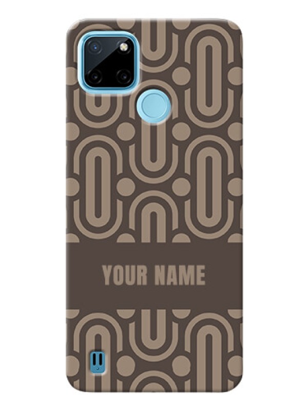 Custom Realme C21Y Custom Phone Covers: Captivating Zero Pattern Design