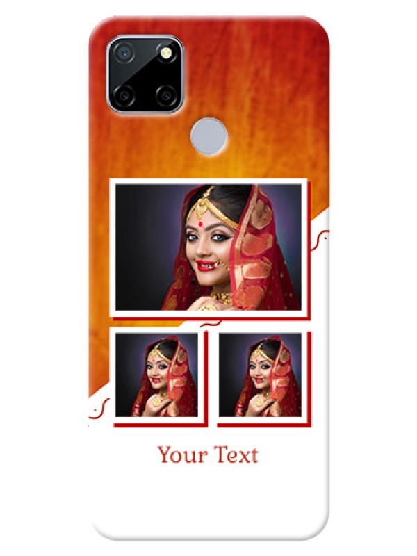 Custom Realme C25 Personalised Phone Cases: Wedding Memories Design  