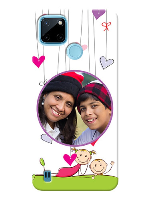 Custom Realme C25_Y Mobile Cases: Cute Kids Phone Case Design