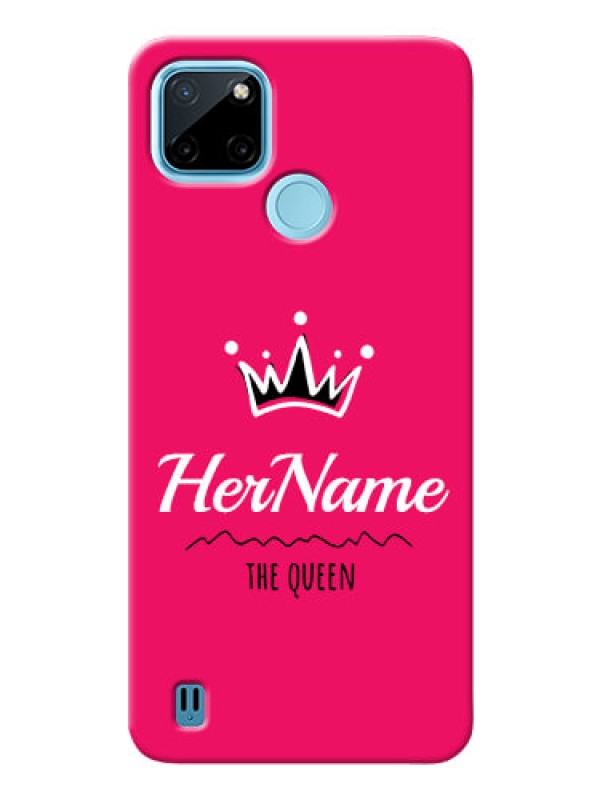 Custom Realme C25_Y Queen Phone Case with Name