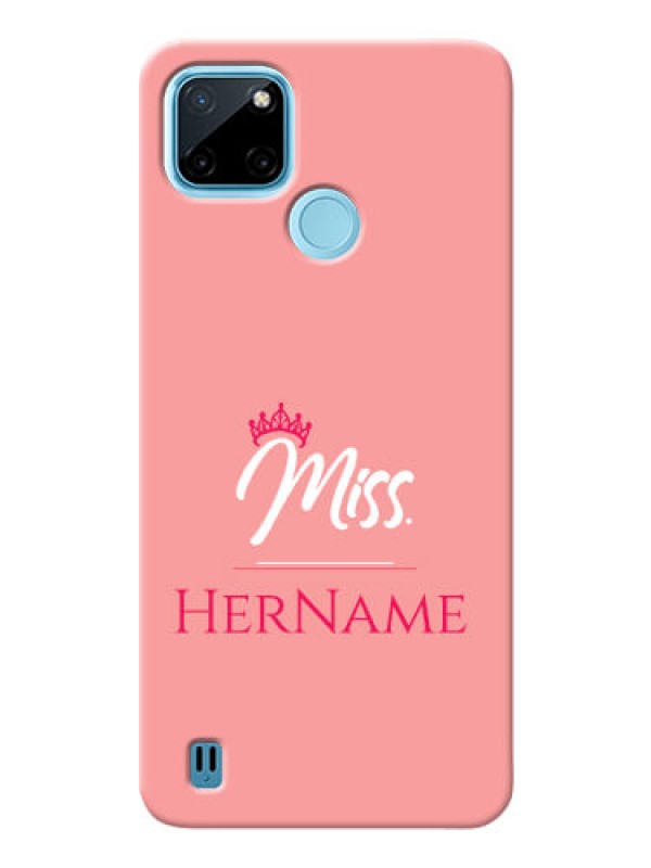 Custom Realme C25Y Custom Phone Case Mrs with Name
