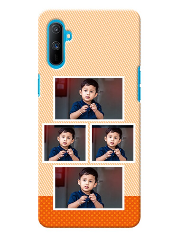 Custom Realme C3 Mobile Back Covers: Bulk Photos Upload Design
