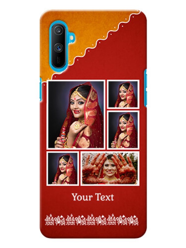 Custom Realme C3 customized phone cases: Wedding Pic Upload Design