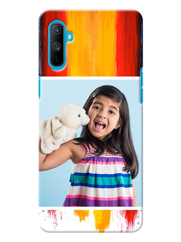 Custom Realme C3 custom phone covers: Multi Color Design