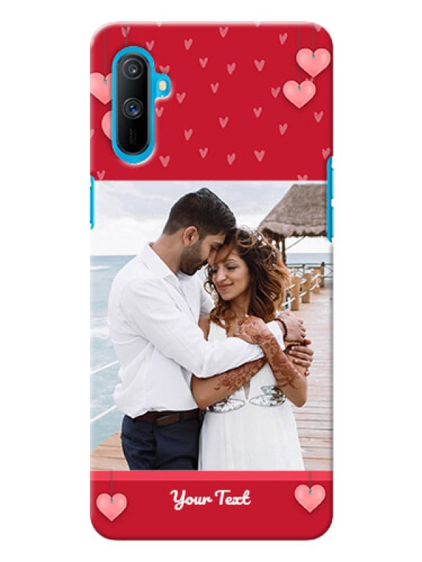 Custom Realme C3 Mobile Back Covers: Valentines Day Design