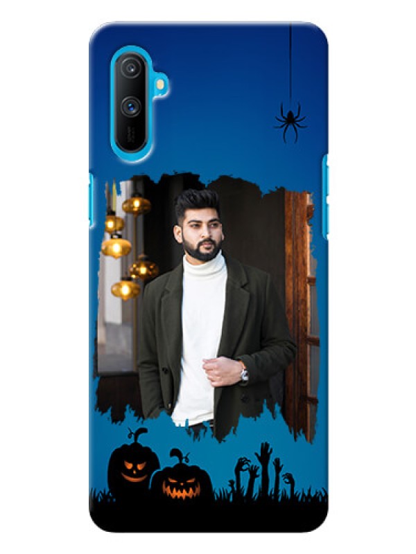 Custom Realme C3 mobile cases online with pro Halloween design 
