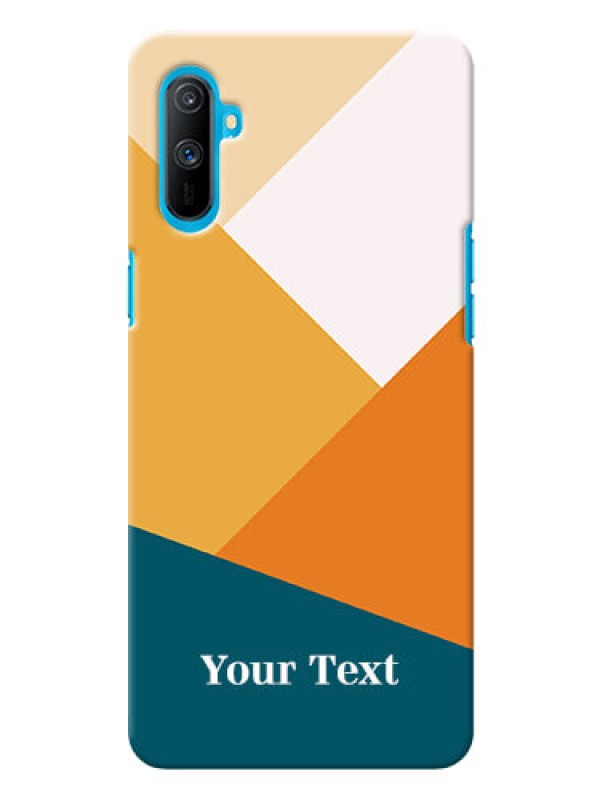 Custom Realme C3 Custom Phone Cases: Stacked Multi-colour Design
