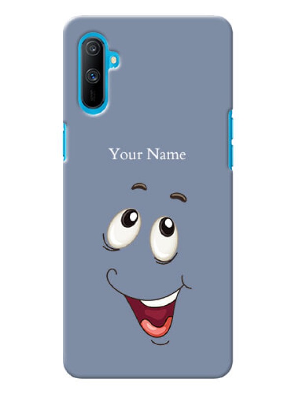 Custom Realme C3 Phone Back Covers: Laughing Cartoon Face Design