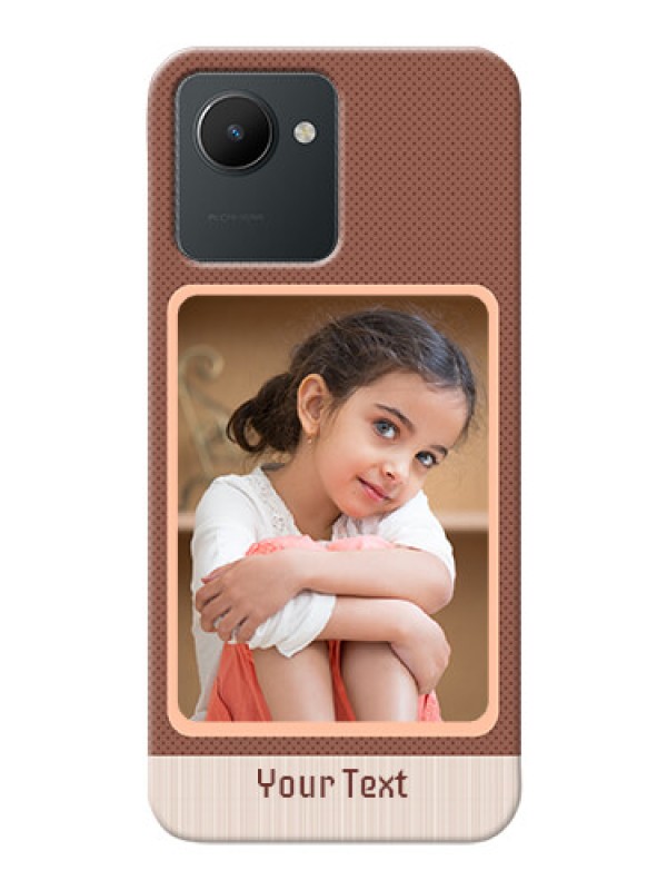 Custom Realme C30s Phone Covers: Simple Pic Upload Design
