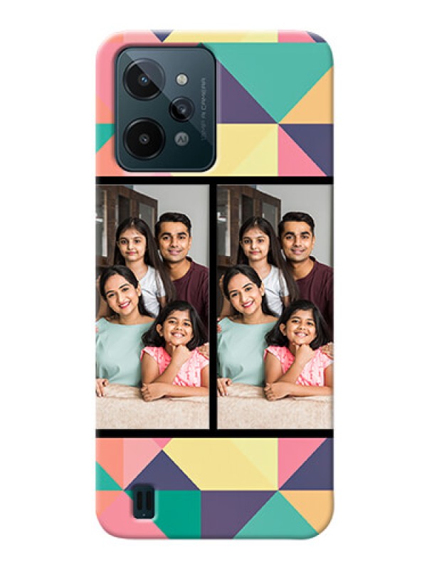Custom Realme C31 personalised phone covers: Bulk Pic Upload Design