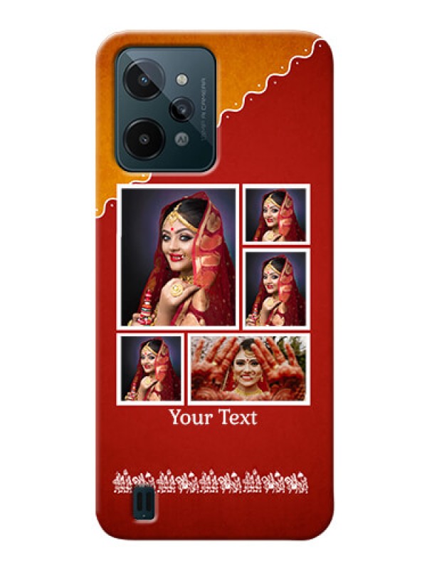 Custom Realme C31 customized phone cases: Wedding Pic Upload Design