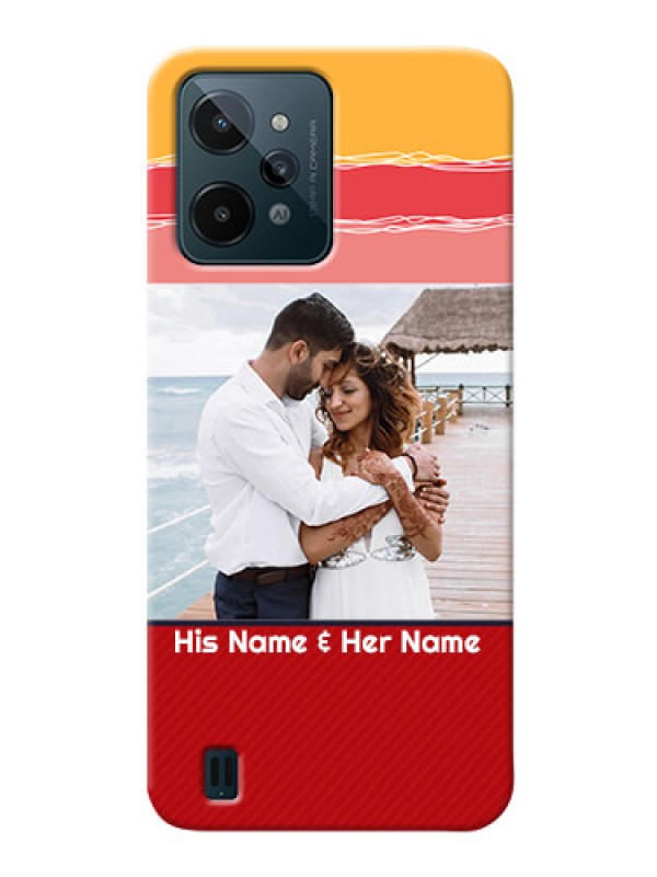 Custom Realme C31 custom mobile phone covers: Colorful Case Design