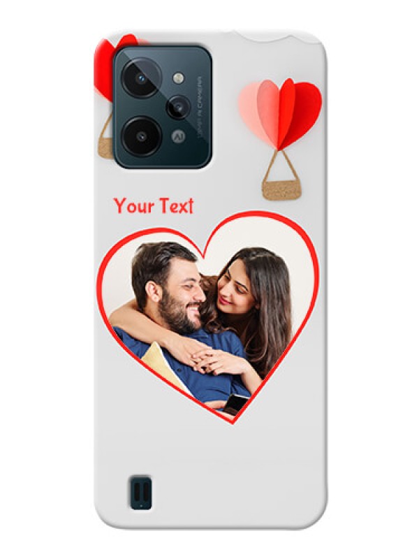 Custom Realme C31 Phone Covers: Parachute Love Design