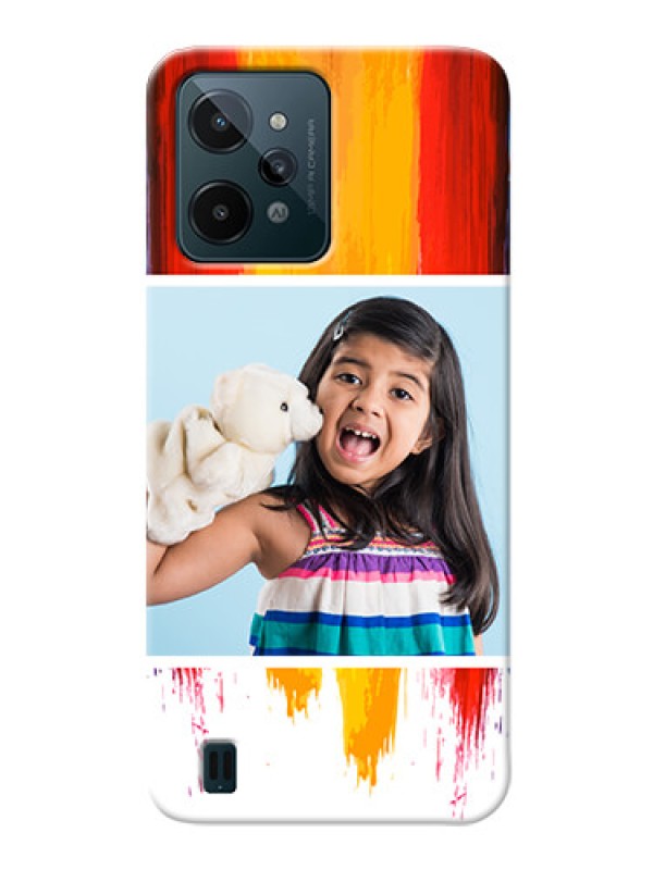 Custom Realme C31 custom phone covers: Multi Color Design