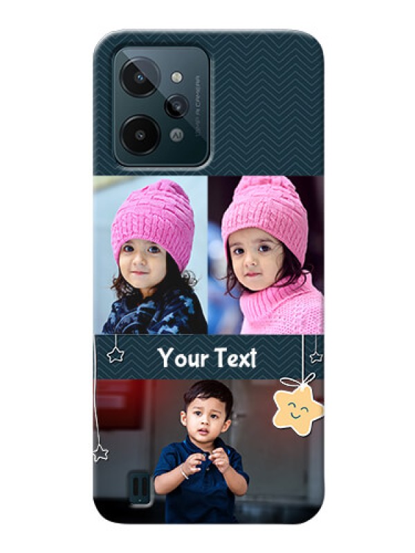 Custom Realme C31 Mobile Back Covers Online: Hanging Stars Design