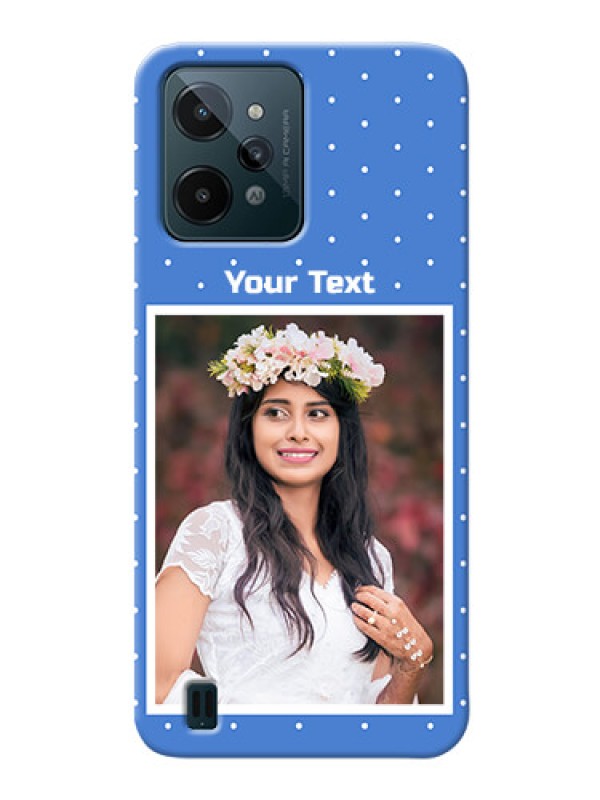 Custom Realme C31 Personalised Phone Cases: polka dots design
