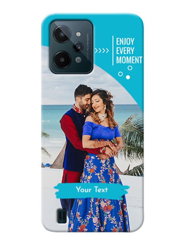 Custom Realme C31 Personalized Phone Covers: Happy Moment Design