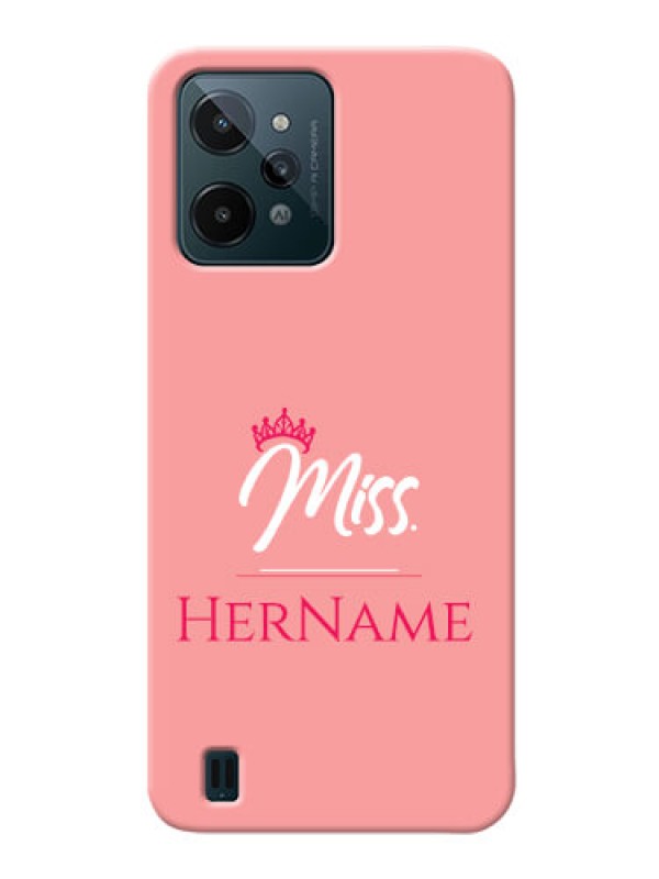 Custom Realme C31 Custom Phone Case Mrs with Name