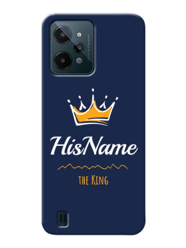 Custom Realme C31 King Phone Case with Name