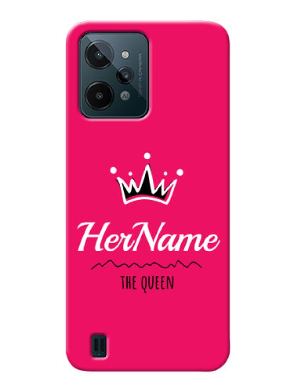 Custom Realme C31 Queen Phone Case with Name