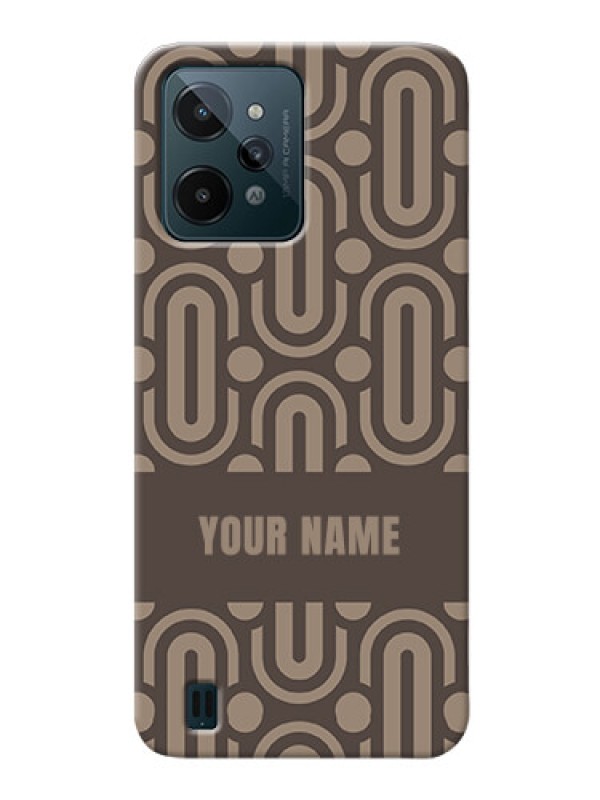 Custom Realme C31 Custom Phone Covers: Captivating Zero Pattern Design
