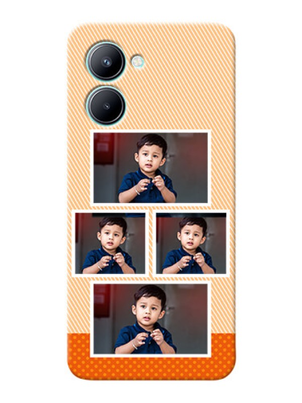 Custom Realme C33 2023 Mobile Back Covers: Bulk Photos Upload Design