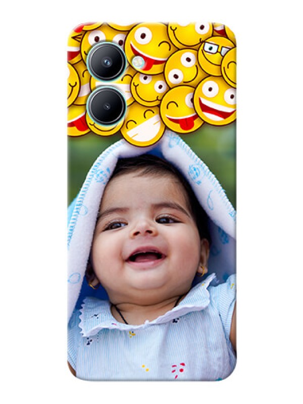 Custom Realme C33 2023 Custom Phone Cases with Smiley Emoji Design