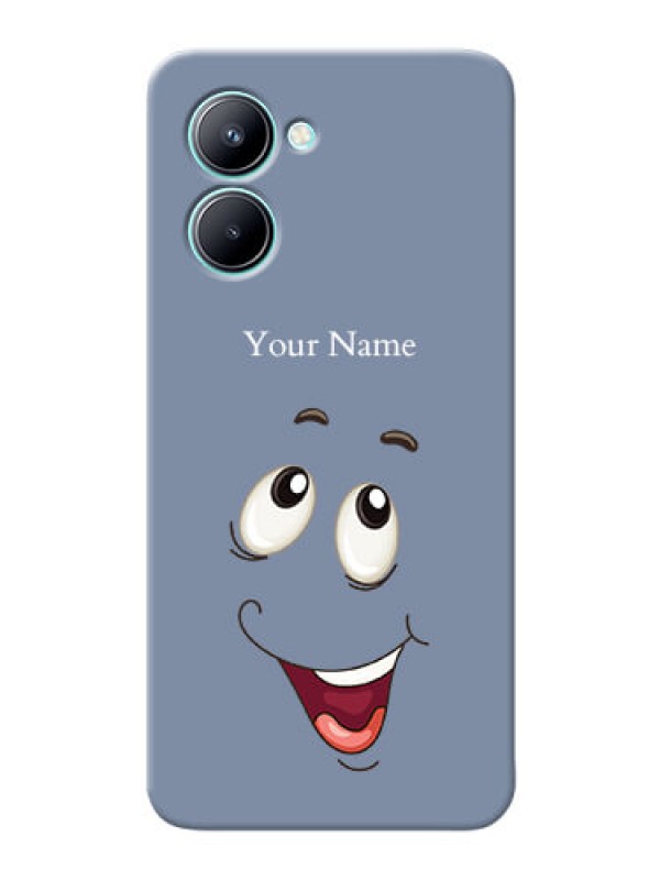 Custom Realme C33 2023 Phone Back Covers: Laughing Cartoon Face Design