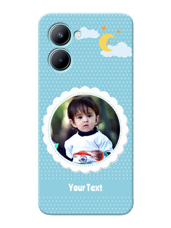 Custom Realme C33 mobile cases online: violet Pattern Design