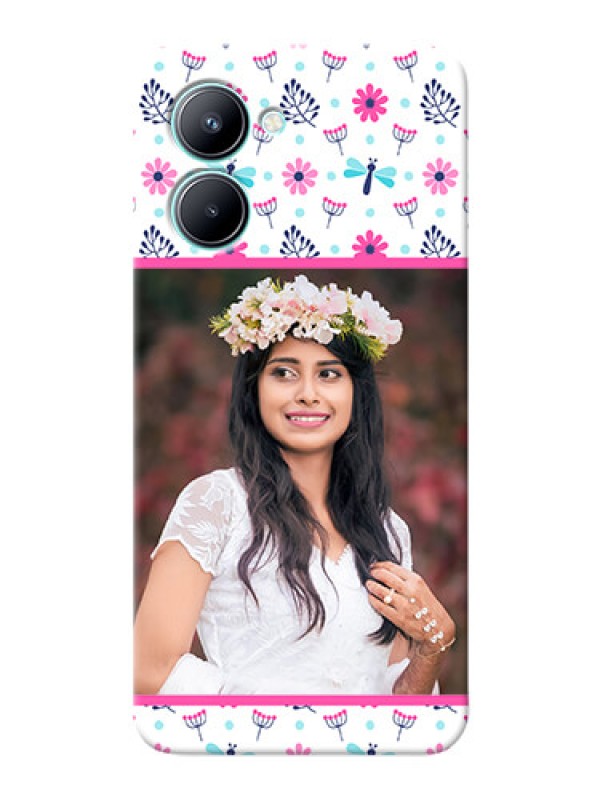 Custom Realme C33 Mobile Covers: Colorful Flower Design