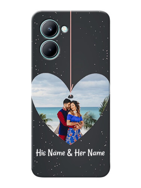 Custom Realme C33 custom phone cases: Hanging Heart Design