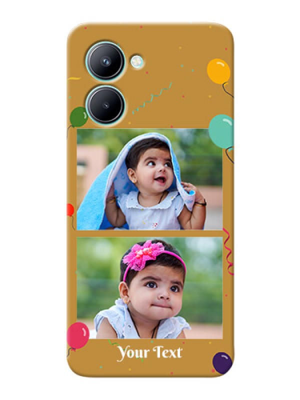 Custom Realme C33 Phone Covers: Image Holder with Birthday Celebrations Design