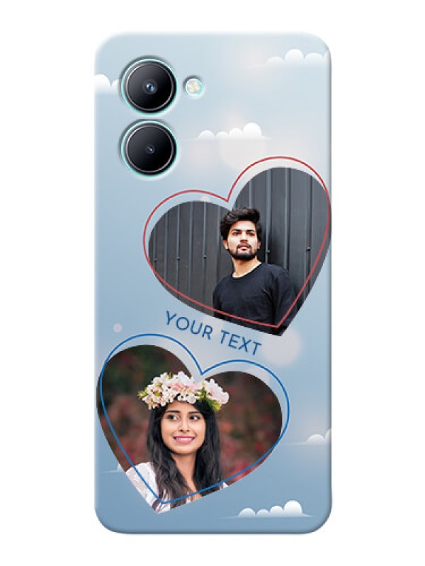 Custom Realme C33 Phone Cases: Blue Color Couple Design 