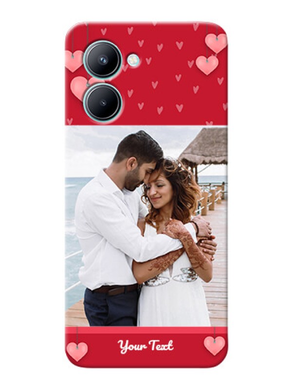 Custom Realme C33 Mobile Back Covers: Valentines Day Design