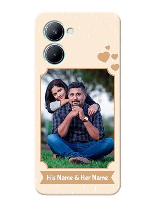 Custom Realme C33 mobile phone cases with confetti love design 
