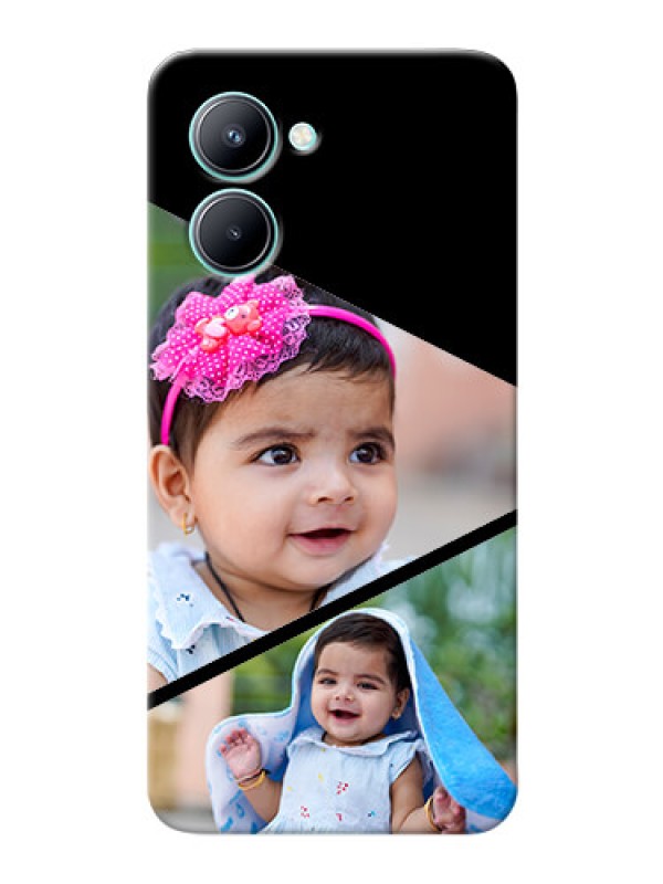 Custom Realme C33 mobile back covers online: Semi Cut Design