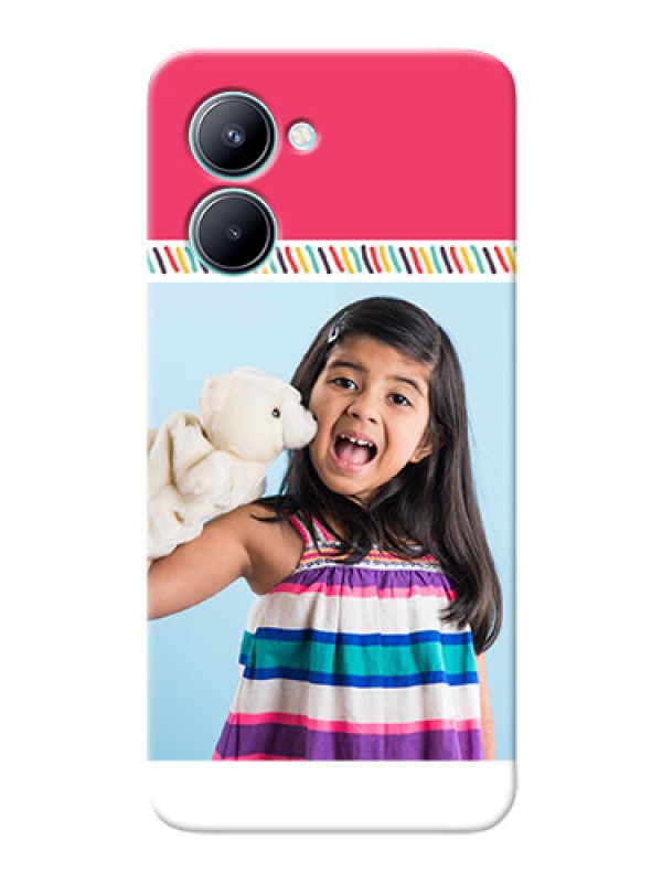 Custom Realme C33 Personalized Phone Cases: line art design