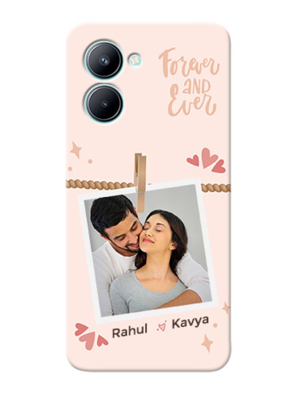 Custom Realme C33 Phone Back Covers: Forever and ever love Design